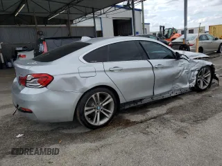 2019 BMW 4 Series 430i with VIN WBA4J1C57KBM13243, listed as a Copart auction lot 52214625 with 87,246 mi miles and Clean Title. Bid and sale history available at DreamBid. Image 3.