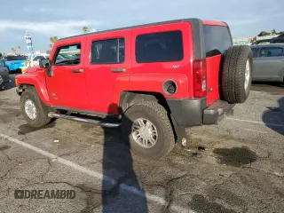 2007 Hummer H3 SUV with VIN 5GTDN13E578129596, listed as a Copart auction lot 84348604 with 70,574 mi miles and Salvage Title. Bid and sale history available at DreamBid. Image 2.