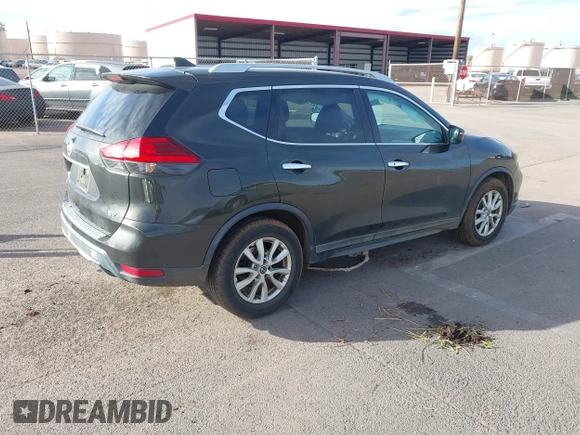 2017 Nissan Rogue S with VIN 5N1AT2MN5HC731140, listed as a IAAI auction lot 41454809 with 72,522 mi miles and . Bid and sale history available at DreamBid. Image 4.