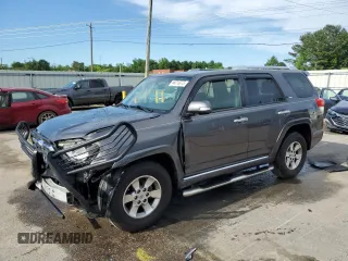 2013 Toyota 4Runner SR5 with VIN JTEZU5JR7D5047732, listed as a Copart auction lot 56218075 with 124,201 mi miles and Salvage title. Bid and sale history available at DreamBid. Image 1.