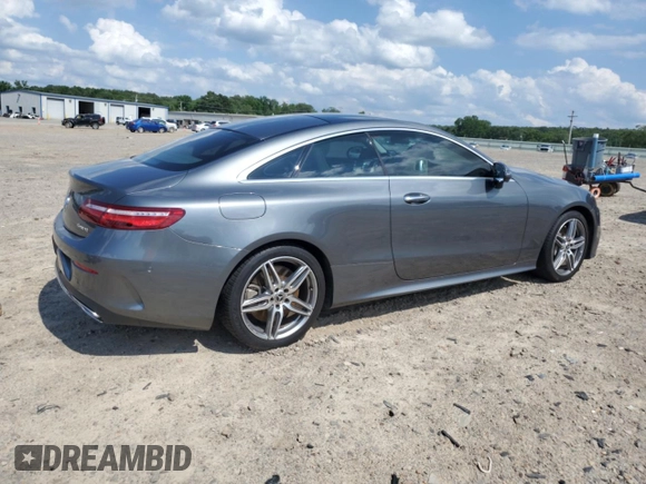 2018 Mercedes-Benz E 400 with VIN WDD1J6GB4JF008005, listed as a Copart auction lot 60060775 with Not provided miles and Salvage title. Bid and sale history available at DreamBid. Image 3.