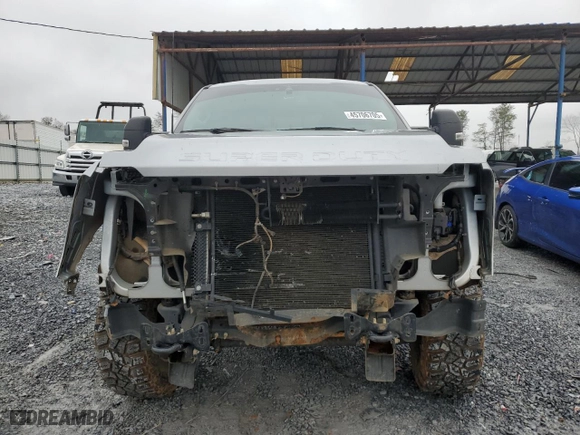 2023 Ford Super Duty F-250 SRW XL with VIN 1FT7W2BN8PEC15687, listed as a Copart auction lot 45706705 with 0 mi miles and Salvage Title. Bid and sale history available at carsss.com. Image 5.