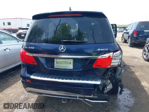 2015 Mercedes-Benz GL-Class GL 450 with VIN 4JGDF6EE8FA542288, listed as a IAAI auction lot 42098527 with 115,312 mi miles. Bid and sale history available at carsss.com. Image 16.