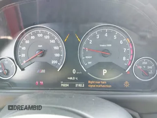 2015 BMW M4 with VIN WBS3R9C5XFK333441, listed as a IAAI auction lot 41774716 with 76,224 mi miles. Bid and sale history available at carsss.com. Image 7.