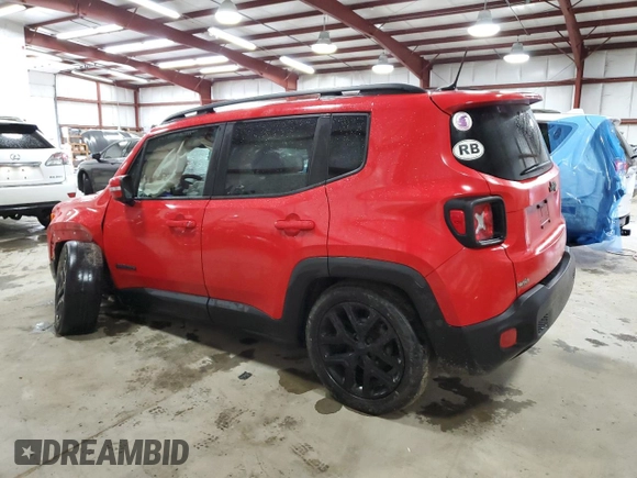 2017 Jeep Renegade Altitude with VIN ZACCJABB0HPG47597, listed as a Copart auction lot 58060505 with 239,534 mi miles and Salvage title. Bid and sale history available at DreamBid. Image 2.