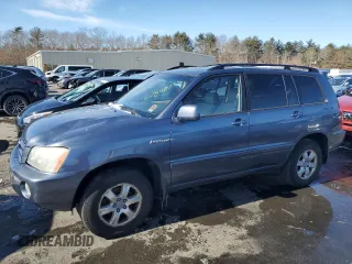 2001 Toyota Highlander z VIN JTEHF21A310013696, wystawiony jako Copart lot #44848755 z przebiegiem 239 471 mil mil oraz Nie do naprawy • Non repairable. Historia ofert i sprzedaży dostępna na DreamBid. Obrazek 1.