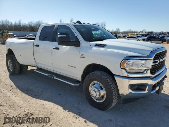 2023 Ram 3500 SLT with VIN 3C63RRHL1PG541870, listed as a Copart auction lot 89345995 with 42,080 mi miles and Salvage Title. Bid and sale history available at carsss.com. Image 4.