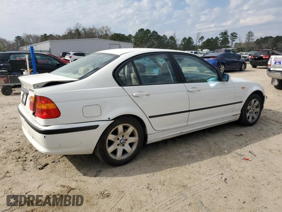 2004 BMW 3 Series 325xi with VIN WBAEU334X4PR14034, listed as a Copart auction lot 50216665 with 93,387 mi miles and Salvage title. Bid and sale history available at DreamBid. Image 3.