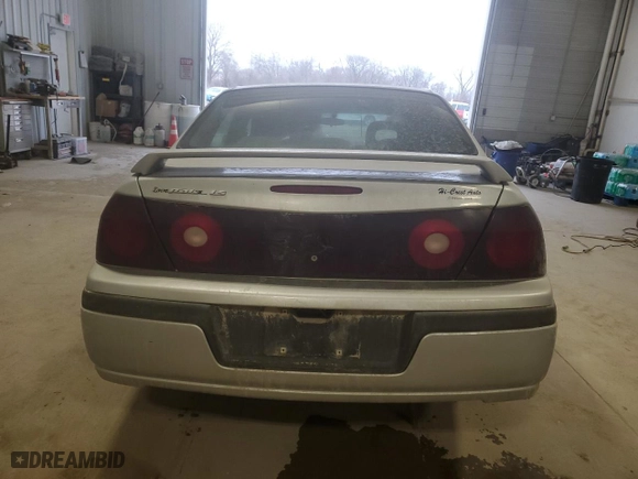 2003 Chevrolet Impala LS with VIN 2G1WH52K839206555, listed as a Copart auction lot 49326245 with 0 mi miles and Salvage Title. Bid and sale history available at carsss.com. Image 6.