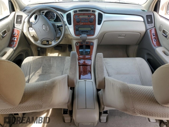 2004 Toyota Highlander z VIN JTEEP21A440047635, wystawiony jako Copart lot #55333665 z przebiegiem 189 536 mil mil oraz Szkoda całkowita • Salvage title. Historia ofert i sprzedaży dostępna na DreamBid. Obrazek 8.