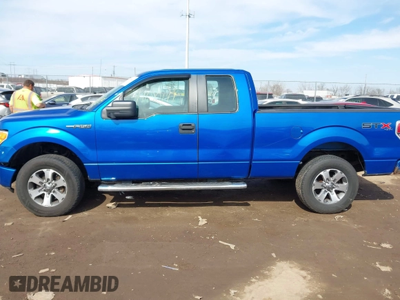 2012 Ford F-150 XL with VIN 1FTFX1EF7CFA24080, listed as a IAAI auction lot 41690141 with 133,905 mi miles. Bid and sale history available at carsss.com. Image 14.