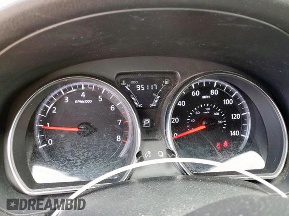2017 Nissan Versa SV z VIN 3N1CN7AP1HL907280, wystawiony jako Copart lot #59500775 z przebiegiem 95 117 mil mil oraz Szkoda całkowita • Salvage title. Historia ofert i sprzedaży dostępna na DreamBid. Obrazek 9.