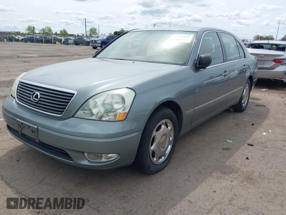 2002 Lexus LS 430 with VIN JTHBN30F820054549, listed as a IAAI auction lot 41988954 with Not Provided miles. Bid and sale history available at carsss.com. Image 2.