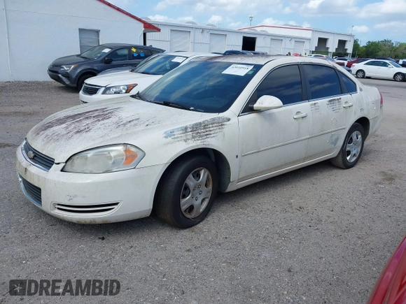 2008 Chevrolet Impala Police Police z VIN 2G1WS553981358596, wystawiony jako IAAI lot #42010918 z przebiegiem 160 543 mil mil oraz . Historia ofert i sprzedaży dostępna na DreamBid. Obrazek 2.