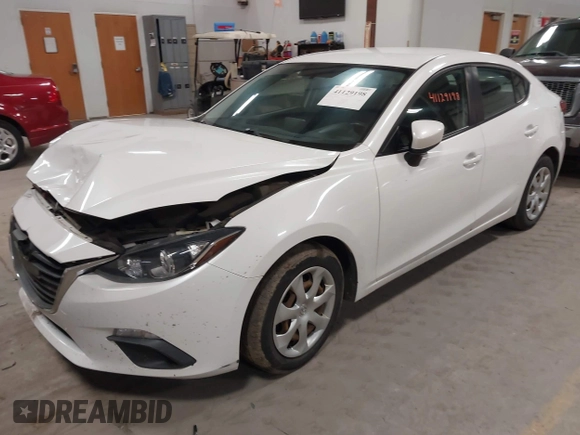 2016 Mazda Mazda3 i Sport with VIN 3MZBM1T71GM278339, listed as a IAAI auction lot 41129198 with 115,393 mi miles. Bid and sale history available at carsss.com. Image 17.