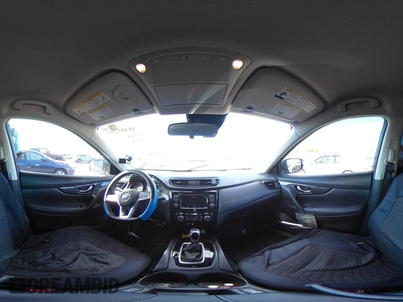 2019 Nissan Rogue SV with VIN KNMAT2MT7KP522209, listed as a IAAI auction lot 41481204 with 54,658 mi miles. Bid and sale history available at carsss.com. Image 18.