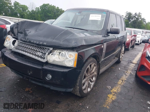 2008 Land Rover Range Rover HSE with VIN SALMF15478A296702, listed as a IAAI auction lot 42230994 with 199,495 mi miles and . Bid and sale history available at DreamBid. Image 2.
