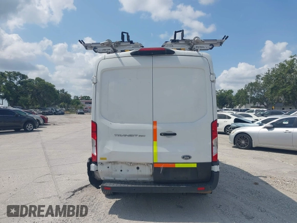 2020 Ford Transit Cargo with VIN 1FTBR1C88LKB38805, listed as a IAAI auction lot 42197348 with 93,779 mi miles and . Bid and sale history available at DreamBid. Image 16.