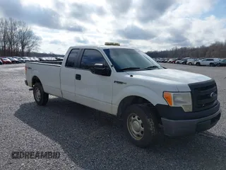 2013 Ford F-150 XL with VIN 1FTFX1EF9DKE83572, listed as a IAAI auction lot 41435726 with 294,551 mi miles. Bid and sale history available at carsss.com. Image 1.