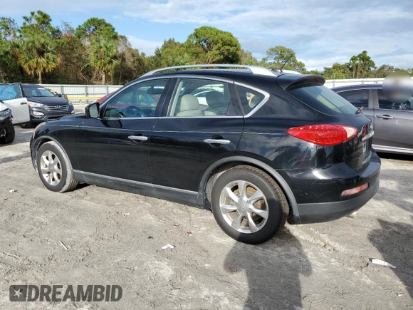 2008 Infiniti EX Journey with VIN JNKAJ09E68M300418, listed as a Copart auction lot 77326494 with 71,183 mi miles and Salvage Title. Bid and sale history available at DreamBid. Image 2.