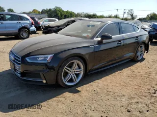 2019 Audi A5 Sportback Premium Plus with VIN WAUENCF54KA089769, listed as a Copart auction lot 76754793 with 26,426 mi miles. Bid and sale history available at carsss.com. Image 1.