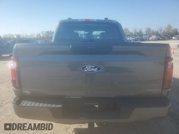2024 Ford F-150 STX with VIN 1FTEW2K5XRKE50524, listed as a Copart auction lot 85905804 with 4,804 mi miles and Salvage Title. Bid and sale history available at carsss.com. Image 6.