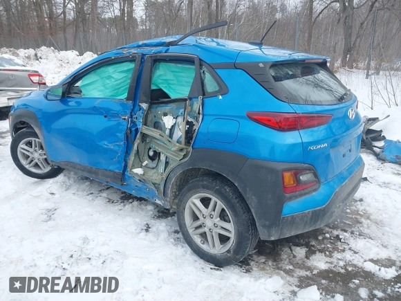 2021 Hyundai Kona SE z VIN KM8K1CAA3MU638297, wystawiony jako IAAI lot #41596526 z przebiegiem 63 549 mil mil oraz . Historia ofert i sprzedaży dostępna na DreamBid. Obrazek 3.