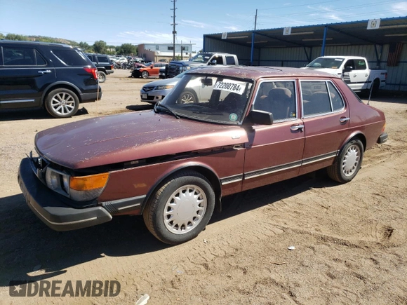 1984 Saab 900 z VIN YS3AH45J0E1012360, wystawiony jako Copart lot #72200784 z przebiegiem 247 761 mil mil oraz Czysty tytuł • Clean title. Historia ofert i sprzedaży dostępna na DreamBid. Obrazek 1.