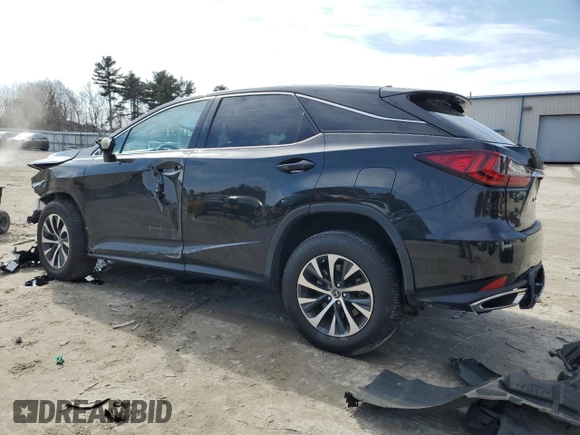 2021 Lexus RX with VIN 2T2AZMDA3MC289029, listed as a Copart auction lot 47461545 with 45,109 mi miles and Salvage Title. Bid and sale history available at carsss.com. Image 2.