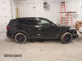 2020 Ford Explorer ST with VIN 1FM5K8GC9LGB62795, listed as a IAAI auction lot 41653143 with 75,322 mi miles and . Bid and sale history available at DreamBid. Image 13.