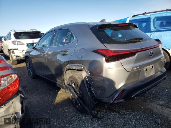 2021 Lexus UX with VIN JTHE9JBH3M2050145, listed as a Copart auction lot 86389664 with 24,937 mi miles and Salvage Title. Bid and sale history available at carsss.com. Image 2.
