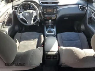2015 Nissan Rogue SV with VIN KNMAT2MVXFP591564, listed as a Copart auction lot 48333455 with 77,453 mi miles and Salvage Title. Bid and sale history available at DreamBid. Image 8.