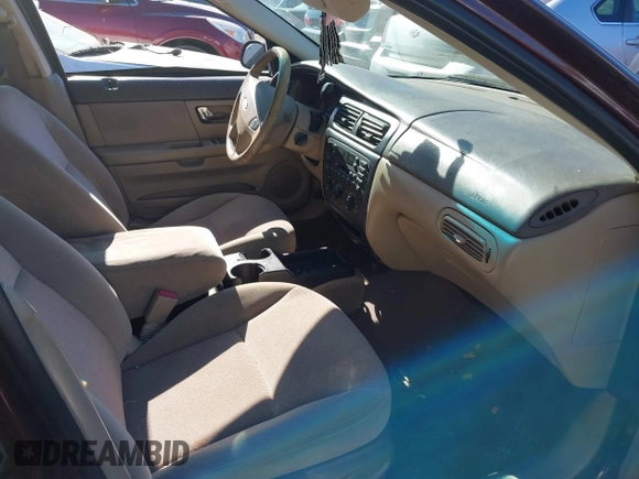 2000 Ford Taurus SE Standard with VIN 1FAFP5821YA156682, listed as a IAAI auction lot 39837861 with 179,226 mi miles and . Bid and sale history available at DreamBid. Image 5.