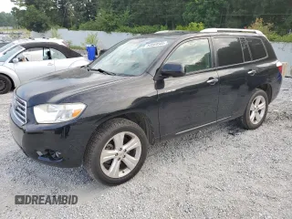 2010 Toyota Highlander Limited with VIN 5TDYK3EHXAS016332, listed as a Copart auction lot 63569505 with 249,385 mi miles and Salvage title. Bid and sale history available at DreamBid. Image 1.
