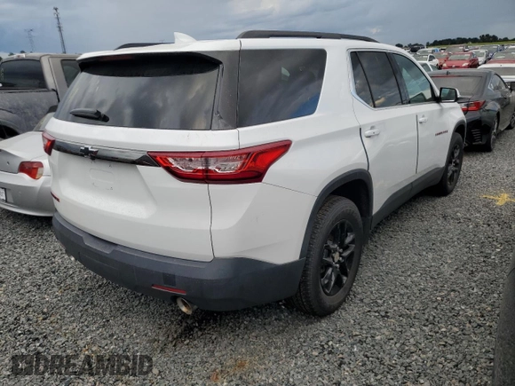 2019 Chevrolet Traverse LT Cloth with VIN 1GNERGKW9KJ281063, listed as a Copart auction lot 74217424 with Not Provided miles and Salvage Title. Bid and sale history available at carsss.com. Image 3.