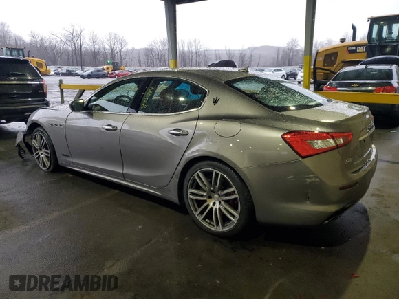 2018 Maserati Ghibli S Q4 GranLusso with VIN ZAM57YTL4J1280311, listed as a Copart auction lot 83318394 with 68,429 mi miles and Salvage Title. Bid and sale history available at carsss.com. Image 2.