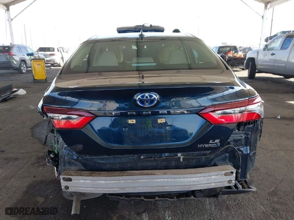 2021 Toyota Camry Hybrid LE with VIN 4T1C31AK5MU566479, listed as a IAAI auction lot 41008865 with 25,703 mi miles. Bid and sale history available at carsss.com. Image 6.