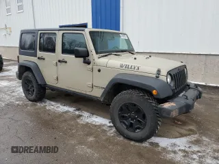 2018 Jeep Wrangler JK Unlimited Sport with VIN 1C4BJWDG8JL803235, listed as a Copart auction lot 87883525 with 275,489 mi miles and Salvage Title. Bid and sale history available at carsss.com. Image 4.