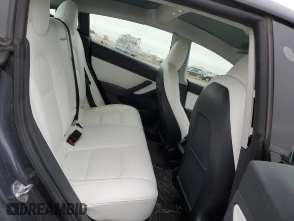 2021 Tesla Model 3 Long Range with VIN 5YJ3E1EB2MF852663, listed as a Copart auction lot 54726615 with 29,215 mi miles and Clean Title. Bid and sale history available at carsss.com. Image 10.