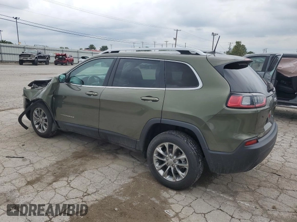 2021 Jeep Cherokee Latitude Lux with VIN 1C4PJLMNXMD144236, listed as a Copart auction lot 75487924 with 30,865 mi miles and Salvage Title. Bid and sale history available at carsss.com. Image 2.