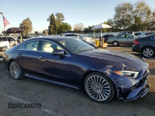 2022 Mercedes-Benz CLS with VIN W1K2J5KB0NA103654, listed as a Copart auction lot 43417694 with 7,073 mi miles. Bid and sale history available at carsss.com. Image 4.