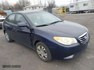 2010 Hyundai Elantra SE with VIN KMHDU4AD6AU144592, listed as a IAAI auction lot 41903488 with 204,948 mi miles. Bid and sale history available at carsss.com. Image 1.