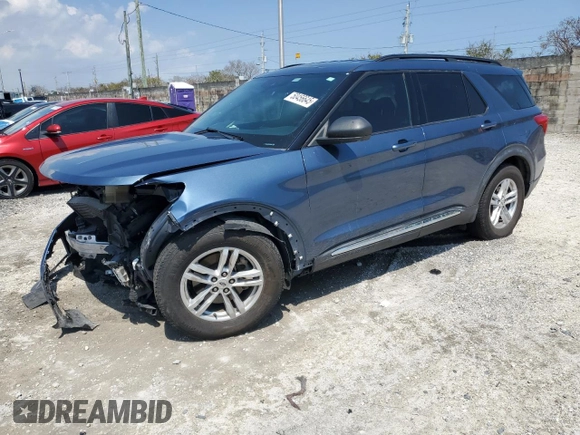 2020 Ford Explorer XLT with VIN 1FMSK7DH2LGB63641, listed as a Copart auction lot 50456645 with 55,147 mi miles and Non Repairable. Bid and sale history available at carsss.com. Image 1.