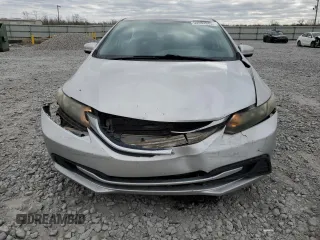 2015 Honda Civic Sedan LX with VIN 19XFB2F56FE035810, listed as a Copart auction lot 50089945 with 143,039 mi miles and Salvage Title. Bid and sale history available at carsss.com. Image 5.