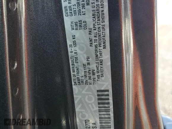 2020 Jeep Wrangler Unlimited Sahara Altitude z VIN 1C4HJXEG7LW312770, wystawiony jako Copart lot #81186294 z przebiegiem 56 926 mil mil oraz Szkoda całkowita • Salvage title. Historia ofert i sprzedaży dostępna na DreamBid. Obrazek 15.