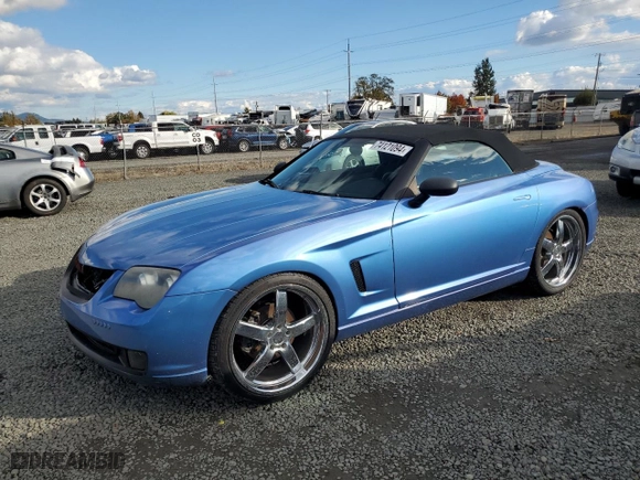 2005 Chrysler Crossfire Limited with VIN 1C3AN65L05X050475, listed as a Copart auction lot 74121094 with 45,616 mi miles and Clean Title. Bid and sale history available at carsss.com. Image 1.