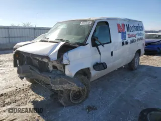 2013 Ford Econoline Cargo Commercial with VIN 1FTSE3EL9DDB11319, listed as a Copart auction lot 89179705 with Not Provided miles and Salvage Title. Bid and sale history available at carsss.com. Image 1.