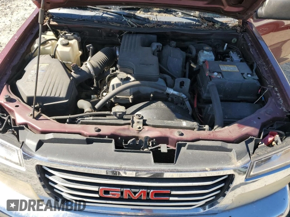 2007 GMC Canyon SLE1 with VIN 1GTCS199478195773, listed as a Copart auction lot 76402134 with 255,252 mi miles and Salvage Title. Bid and sale history available at carsss.com. Image 11.
