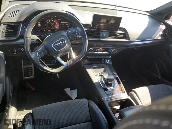 2018 Audi SQ5 Prestige with VIN WA1C4AFY9J2209340, listed as a Copart auction lot 75525344 with 77,522 mi miles and Salvage Title. Bid and sale history available at DreamBid. Image 8.