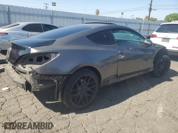 2013 Hyundai Genesis Coupe R-Spec with VIN KMHHU6KJ0DU080023, listed as a Copart auction lot 64707985 with Not provided miles and Clean title. Bid and sale history available at DreamBid. Image 3.
